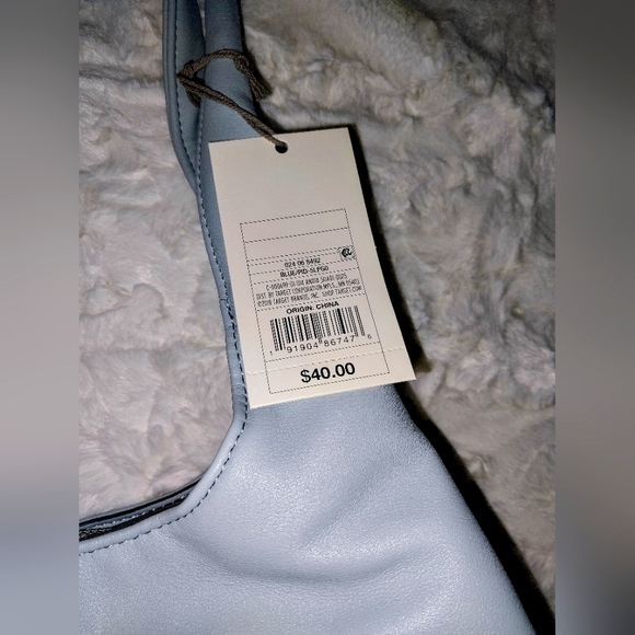 A New Day Hobo Pale Blue Handbag NWT - Picture 3 of 8